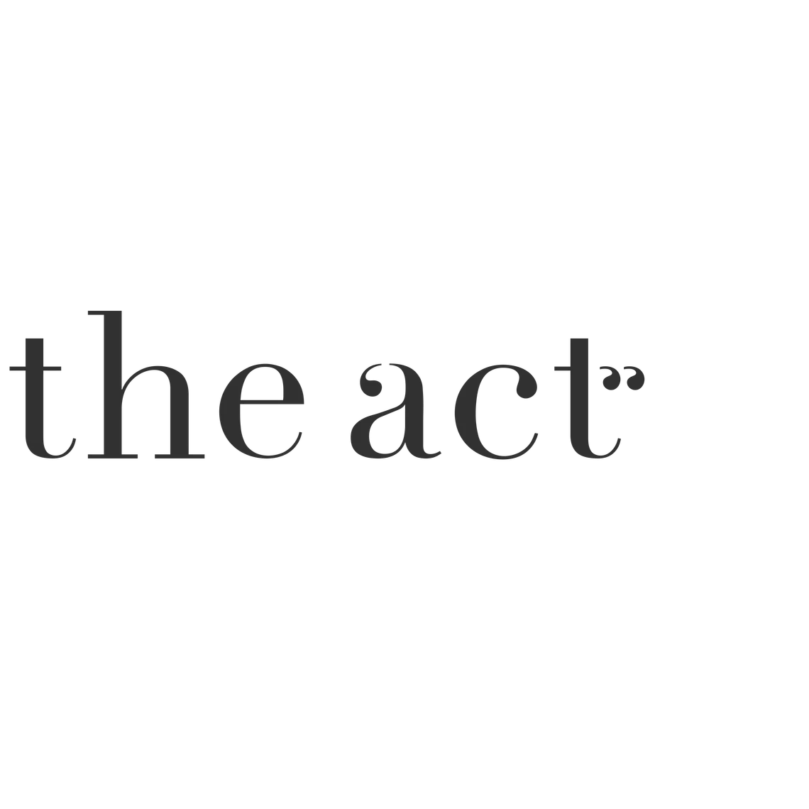 The act