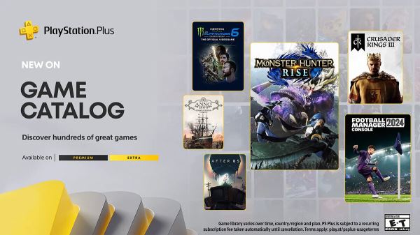 В июне в PS Plus Extra и Premium добавят Monster Hunter Rise, Crusader Kings 3, Far Cry 4 и ещё 7 игр